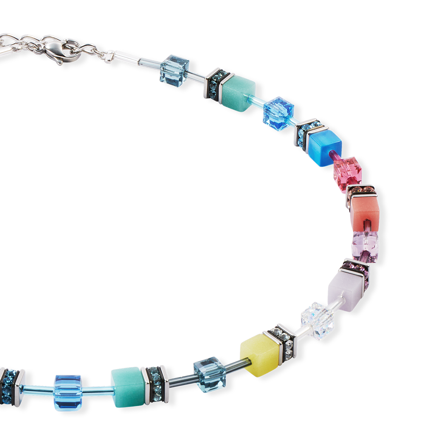 Collana GeoCUBE® Iconic Magic argento