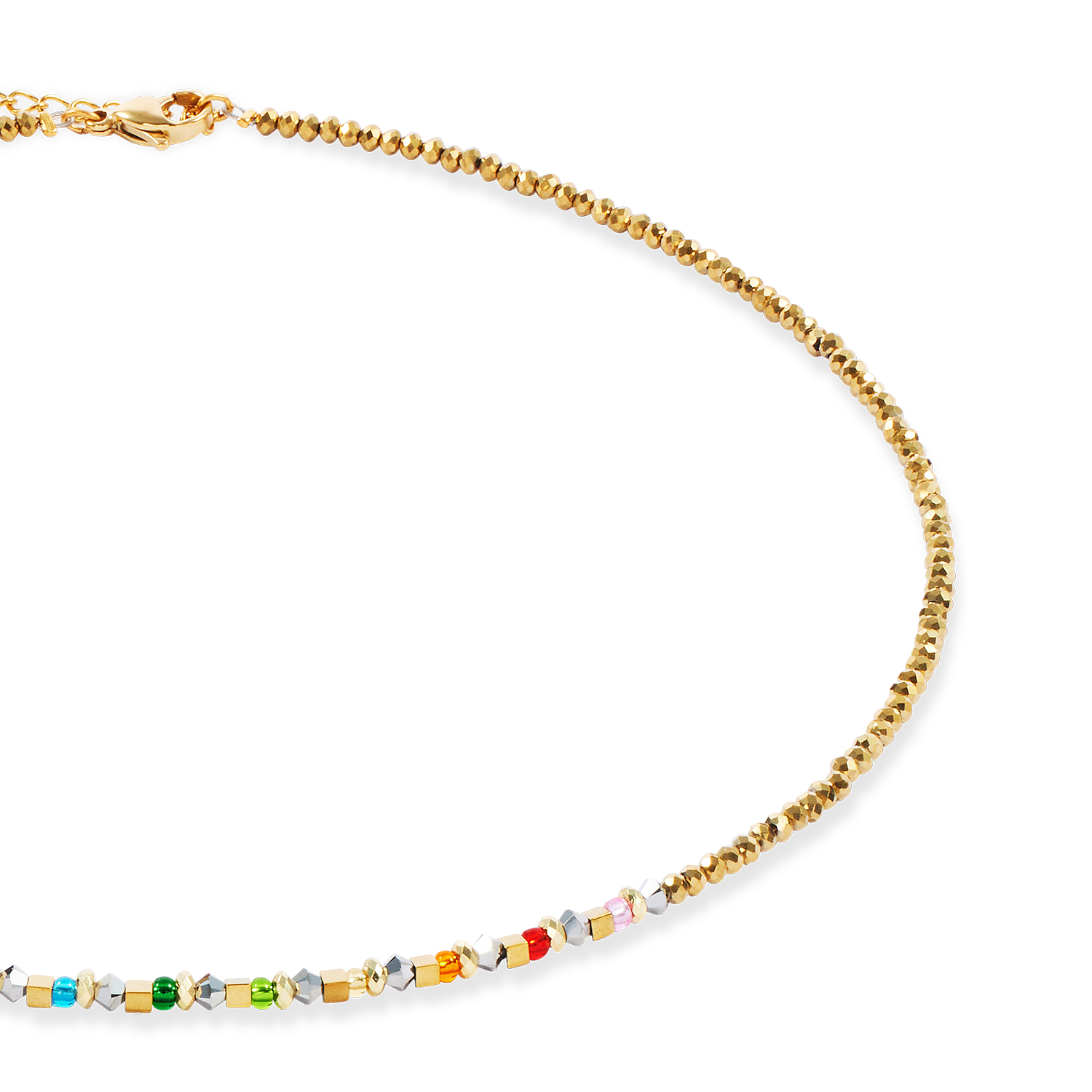 Collana Golden Whisper Rainbow