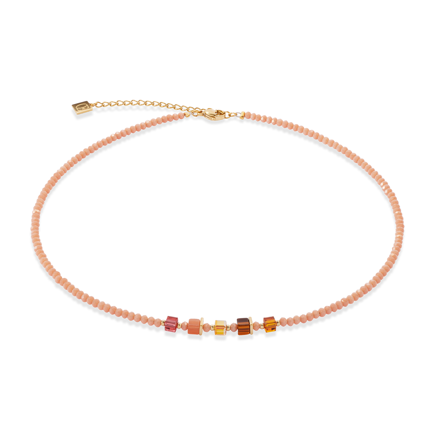 Joyful Colours Update Collana oro-arancione