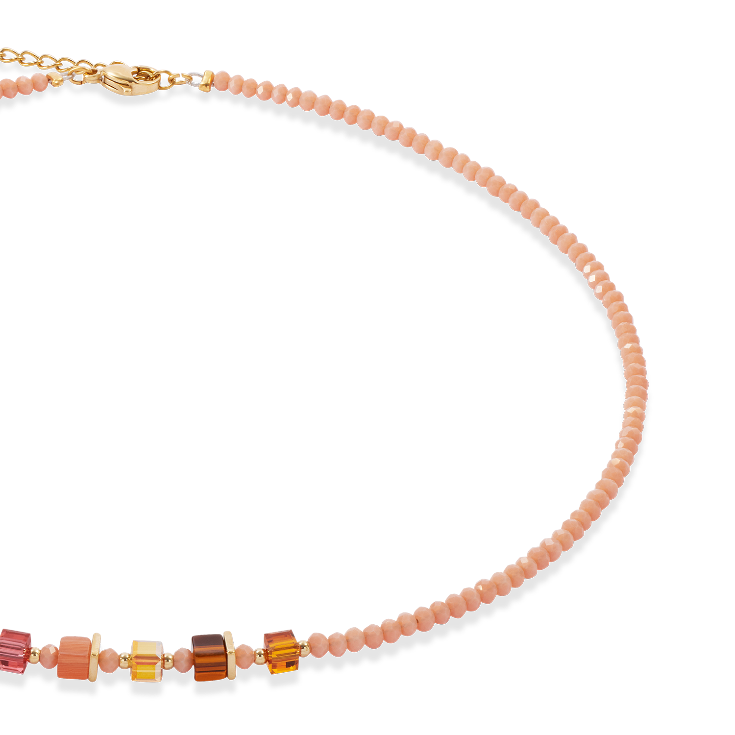 Joyful Colours Update Collana oro-arancione