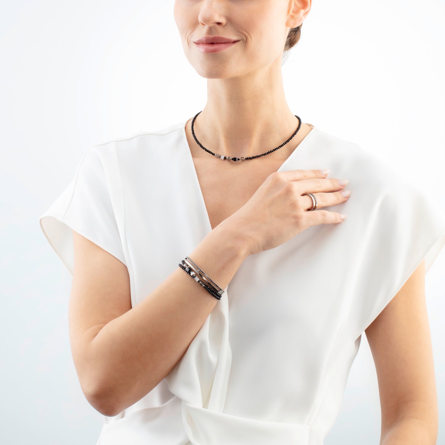 Joyful Colours Update Collana argento-nero