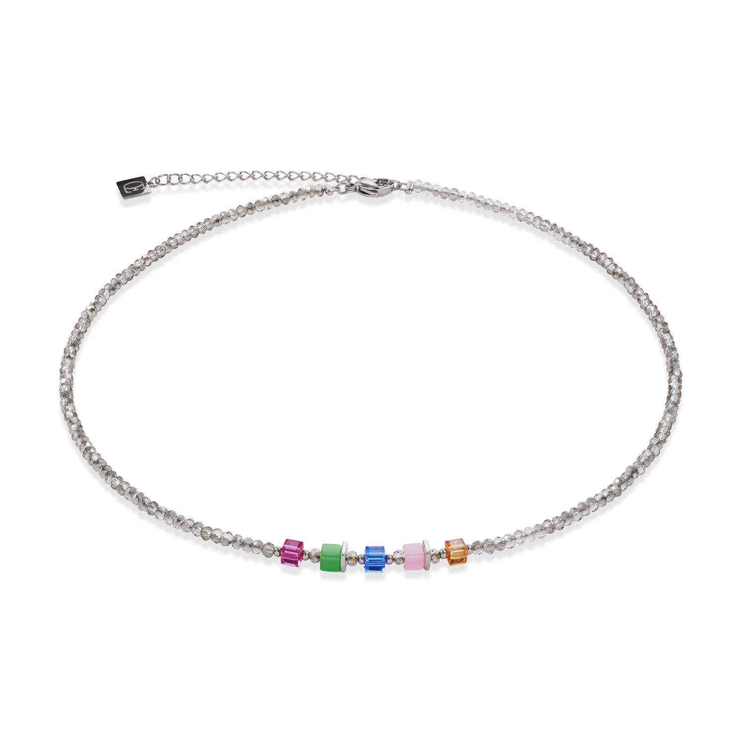 Joyful Colours Update Collana argento-multicolor