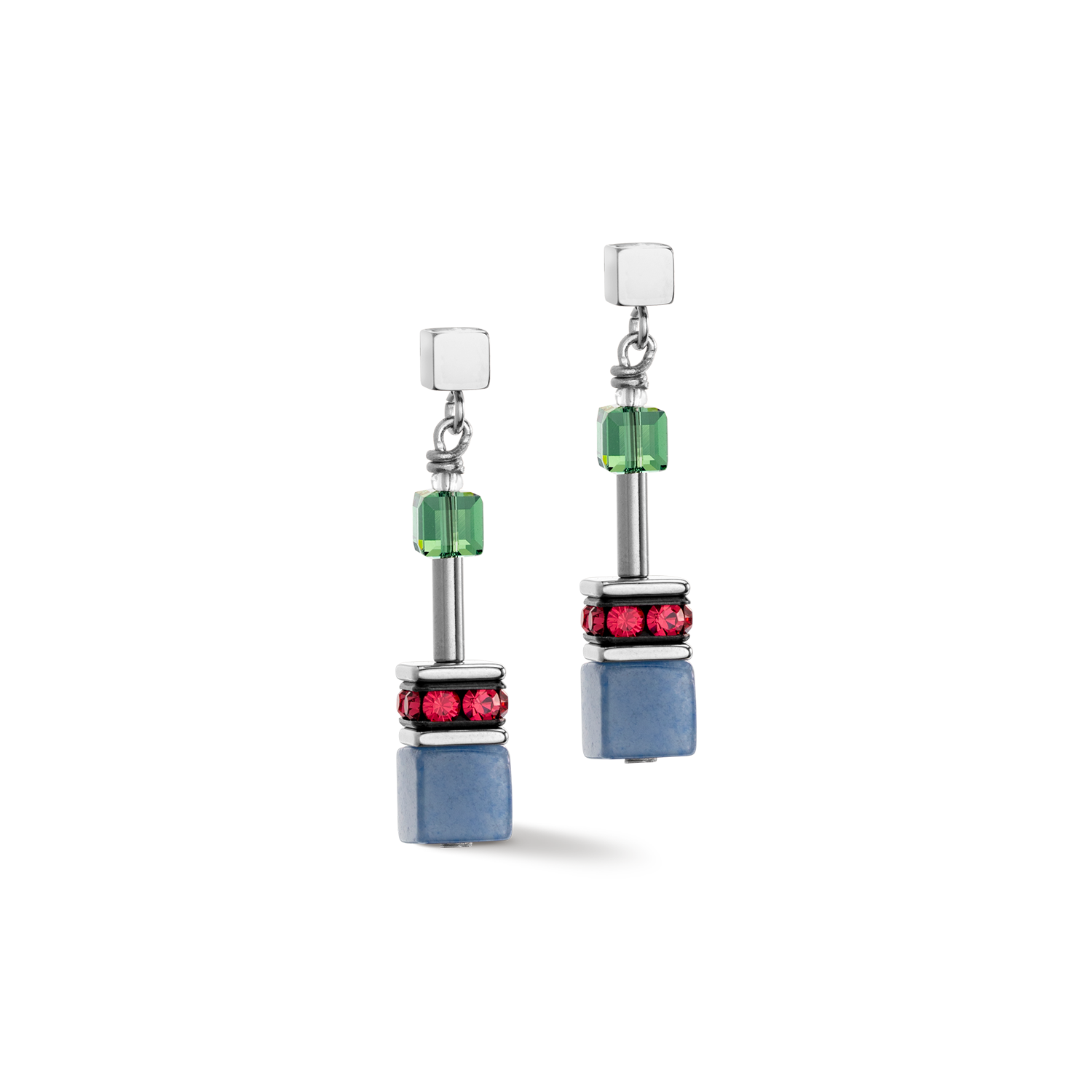 Orecchini GeoCUBE® Iconic Precious Multicolour Delight