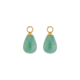 EAR ME UP Charm Gocce Oro-Verde