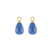 EAR ME UP Charm Gocce Oro-Blu