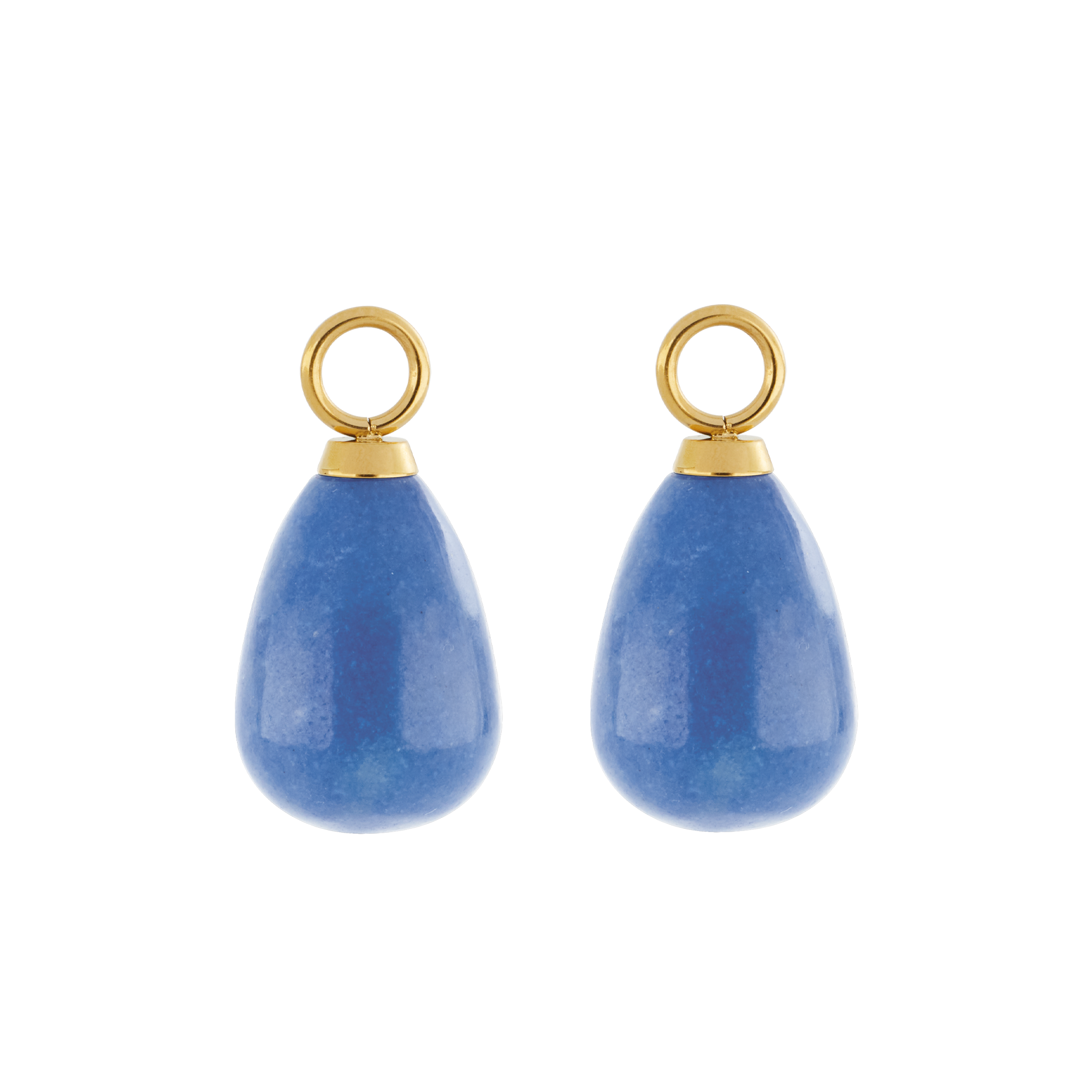 EAR ME UP Charm Gocce Oro-Blu