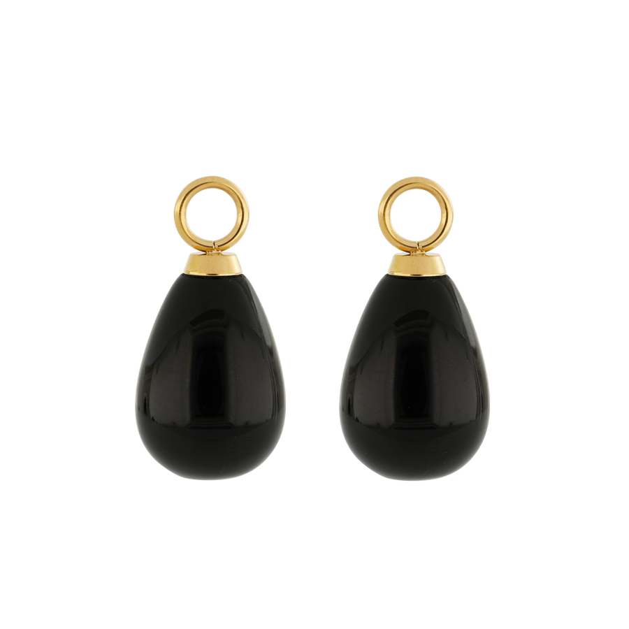 EAR ME UP Charm Gocce Oro-Nero