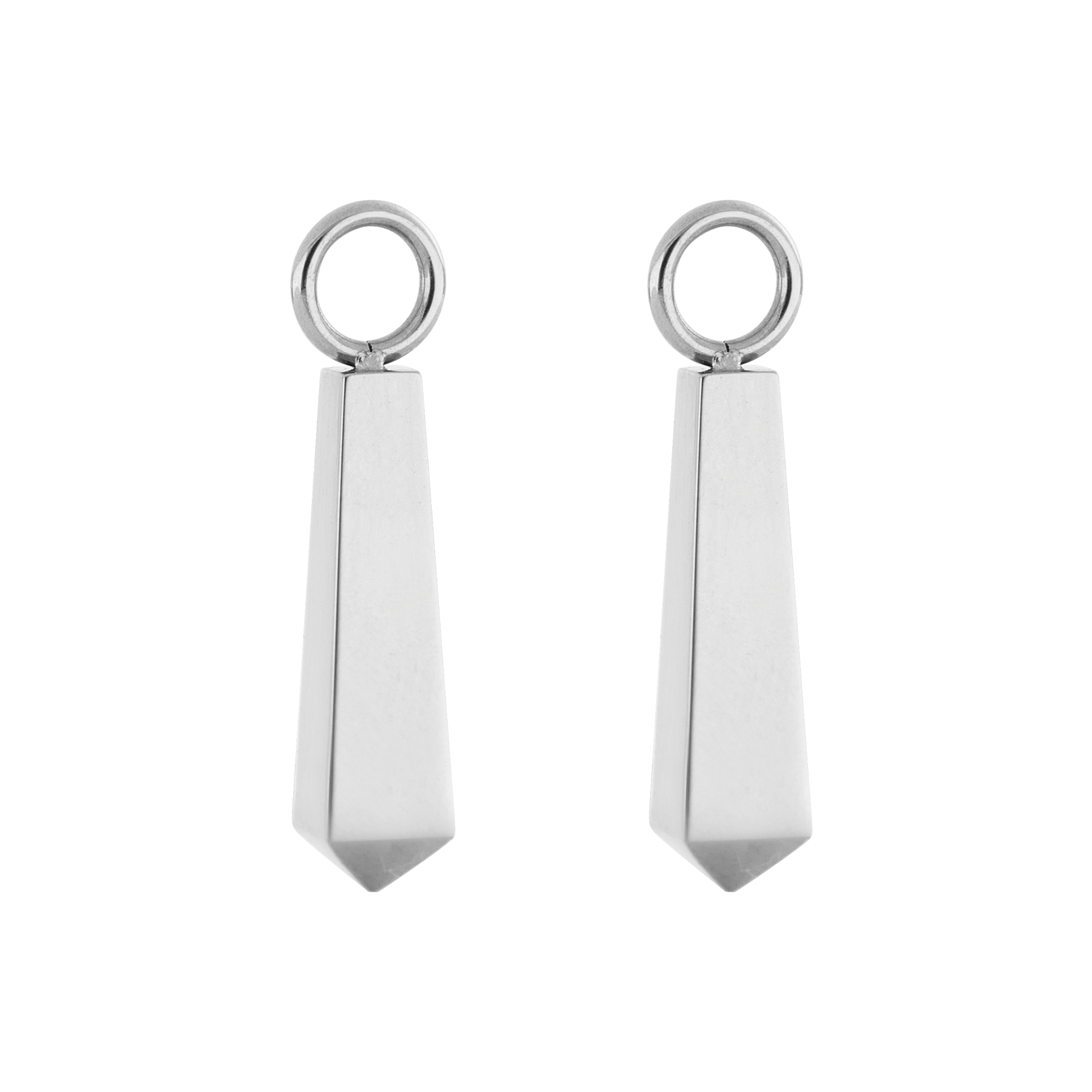 EAR ME UP Charm Obelisco Argento