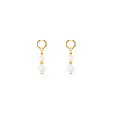 EAR ME UP Charm Pearls oro-bianco
