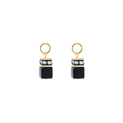EAR ME UP Charm GeoCUBE® oro-nero