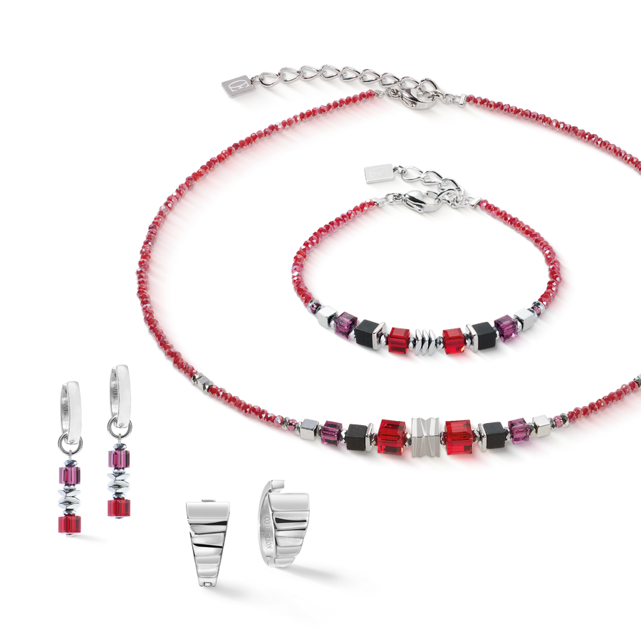 Calendario dell'Avvento Wave Festive argento