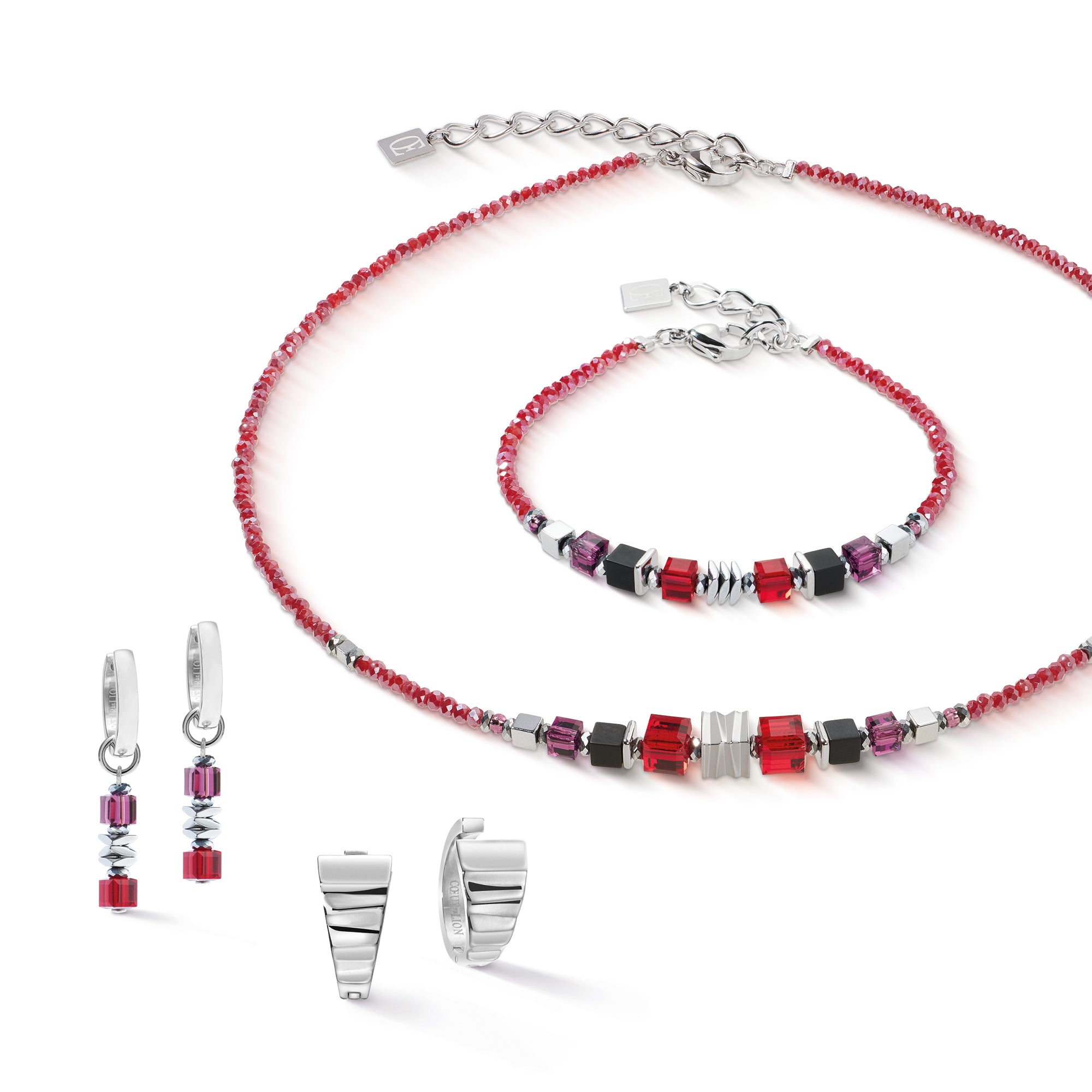Calendario dell'Avvento Wave Festive argento
