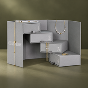 Calendario dell’Avvento Pearl Spike oro-bianco