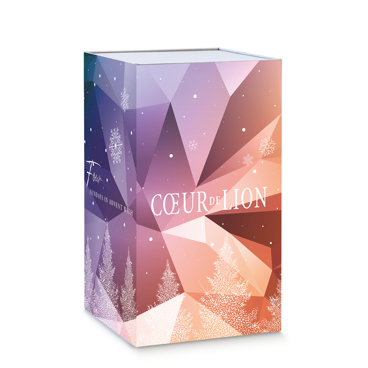 Calendario dell’Avvento Classic Multicolor Winter argento