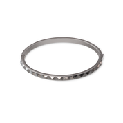 Bracciale Spikes antracite
