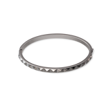 Bracciale Spikes antracite
