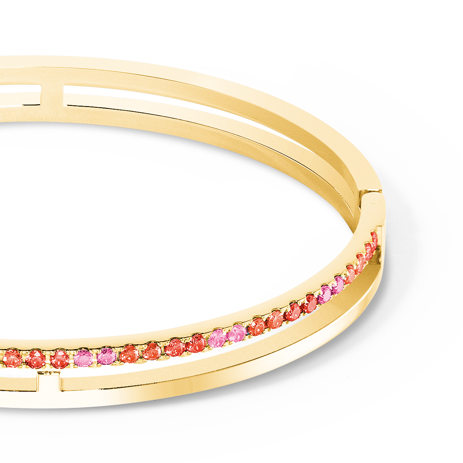 Eternal Unity Bracciale oro-rosso