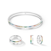 Eternal Unity Bracciale argento-multicolore