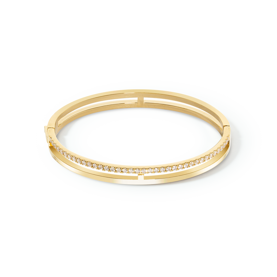 Eternal Unity Bracciale oro-cristallo