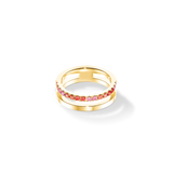 Eternal Unity Anello rosso-oro