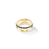 Eternal Unity Anello oro-nero