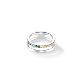 Eternal Unity Anello argento-multicolore