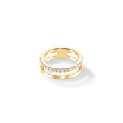 Eternal Unity Anello oro-cristallo