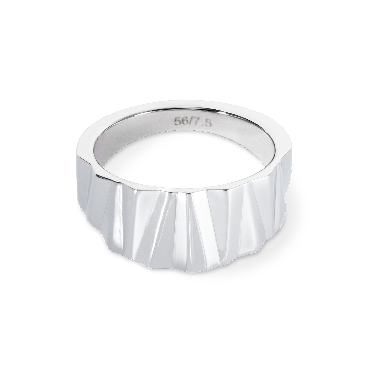 Anello Classic Wave Silber