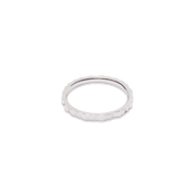 Anello Slim Wave Silber