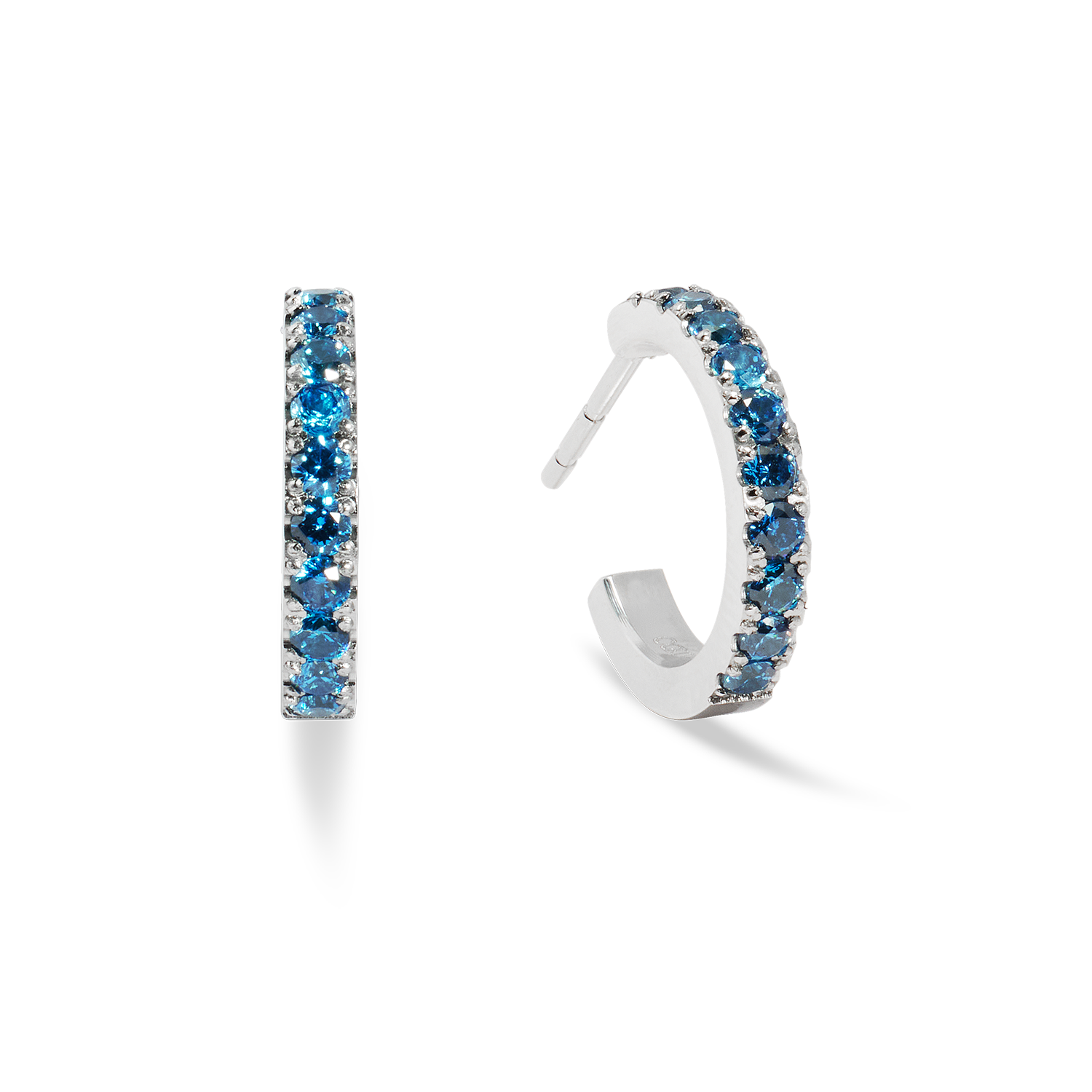 Creole Eternal Love mini argento-blu