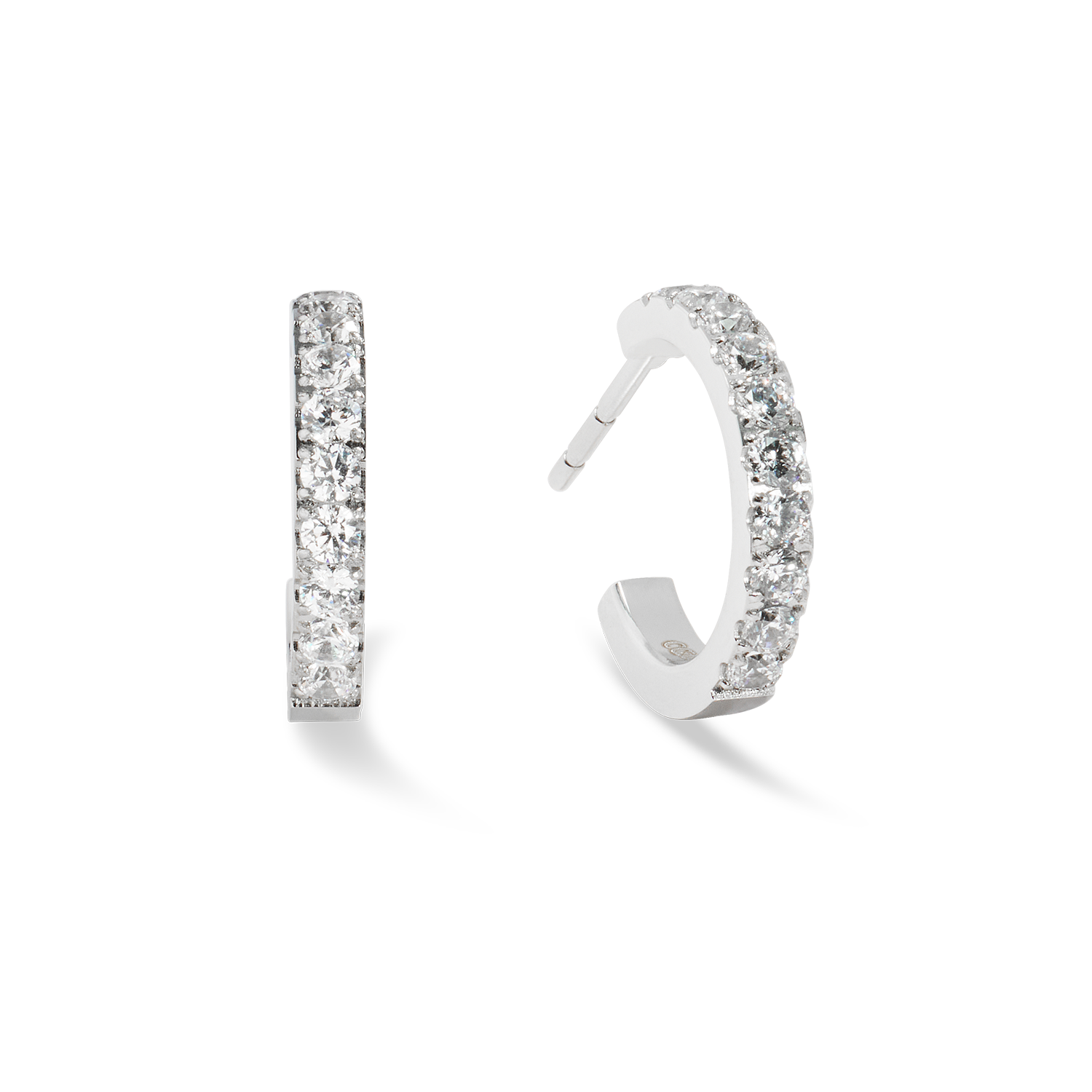 Creole Eternal Love mini argento-cristallo