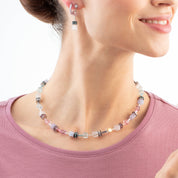Creole Eternal Love mini argento-rosa