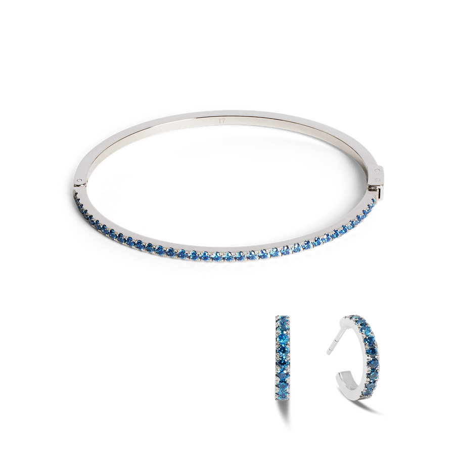 Bracciale Eternal Love argento-blu