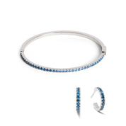 Bracciale Eternal Love argento-blu