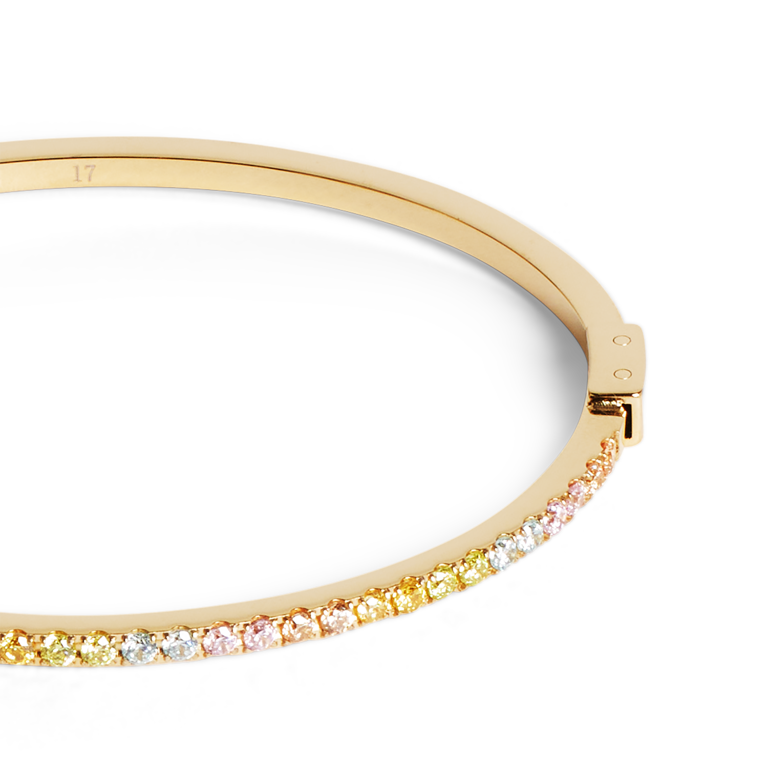 Bracciale Eternal Love oro-multicolore pastello