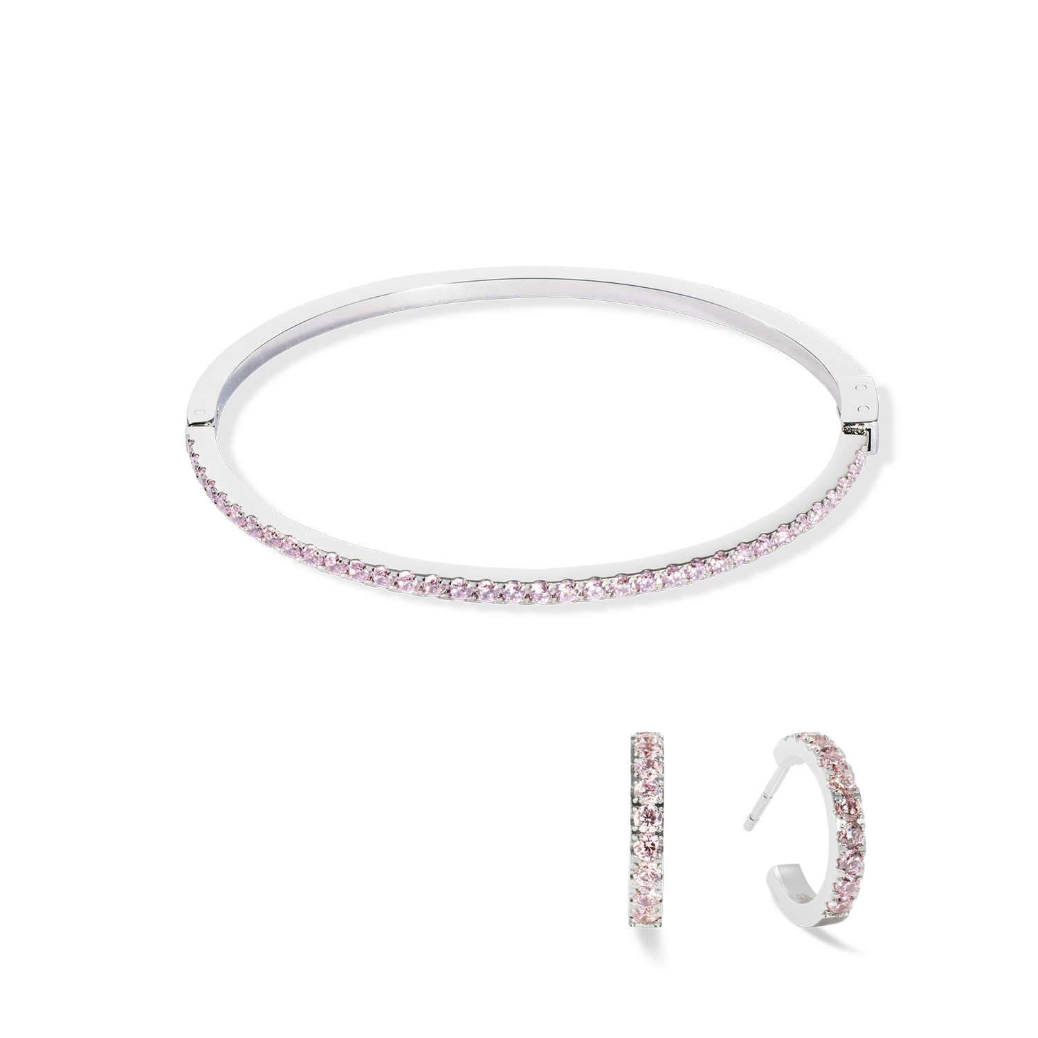 Bracciale Eternal Love argento-rosa