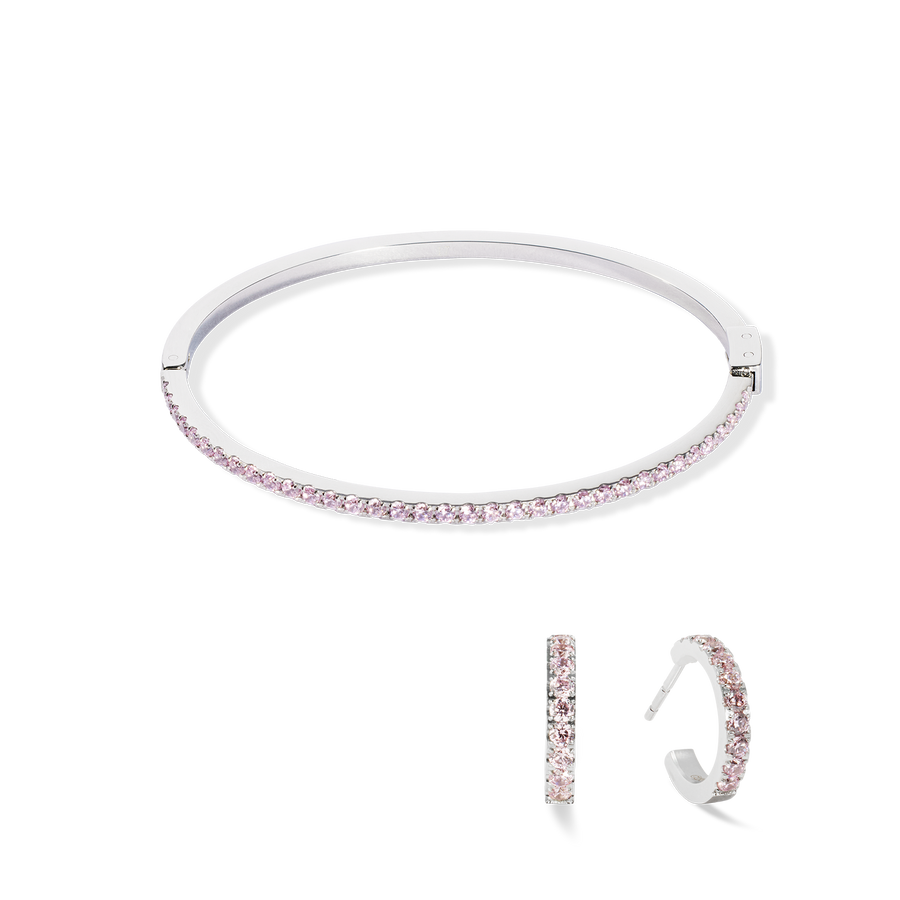 Bracciale Eternal Love argento-rosa
