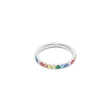 Anello Eternal Love argento-multicolore