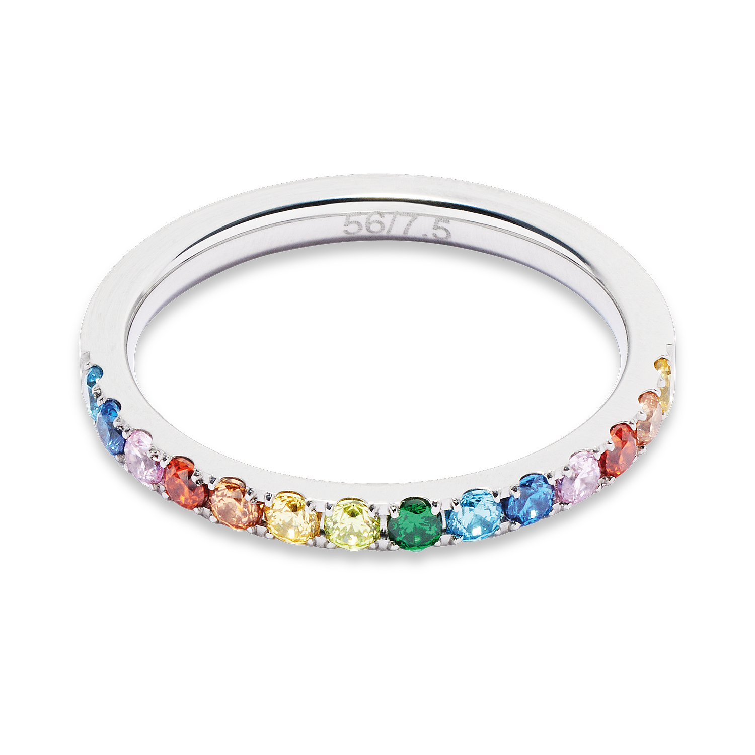 Anello Eternal Love argento-multicolore
