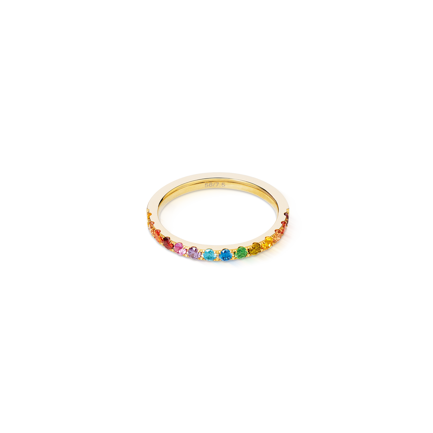 Anello Eternal Love oro-rainbow