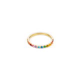 Anello Eternal Love oro-rainbow
