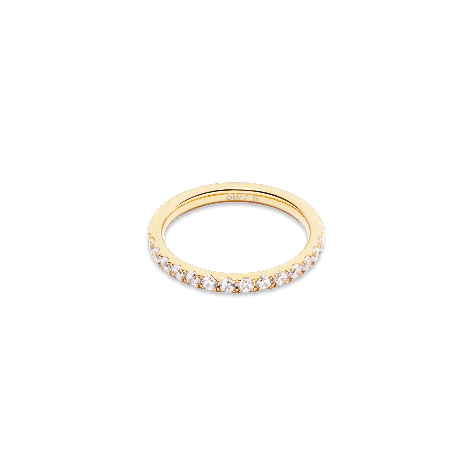Anello Eternal Love oro-cristallo