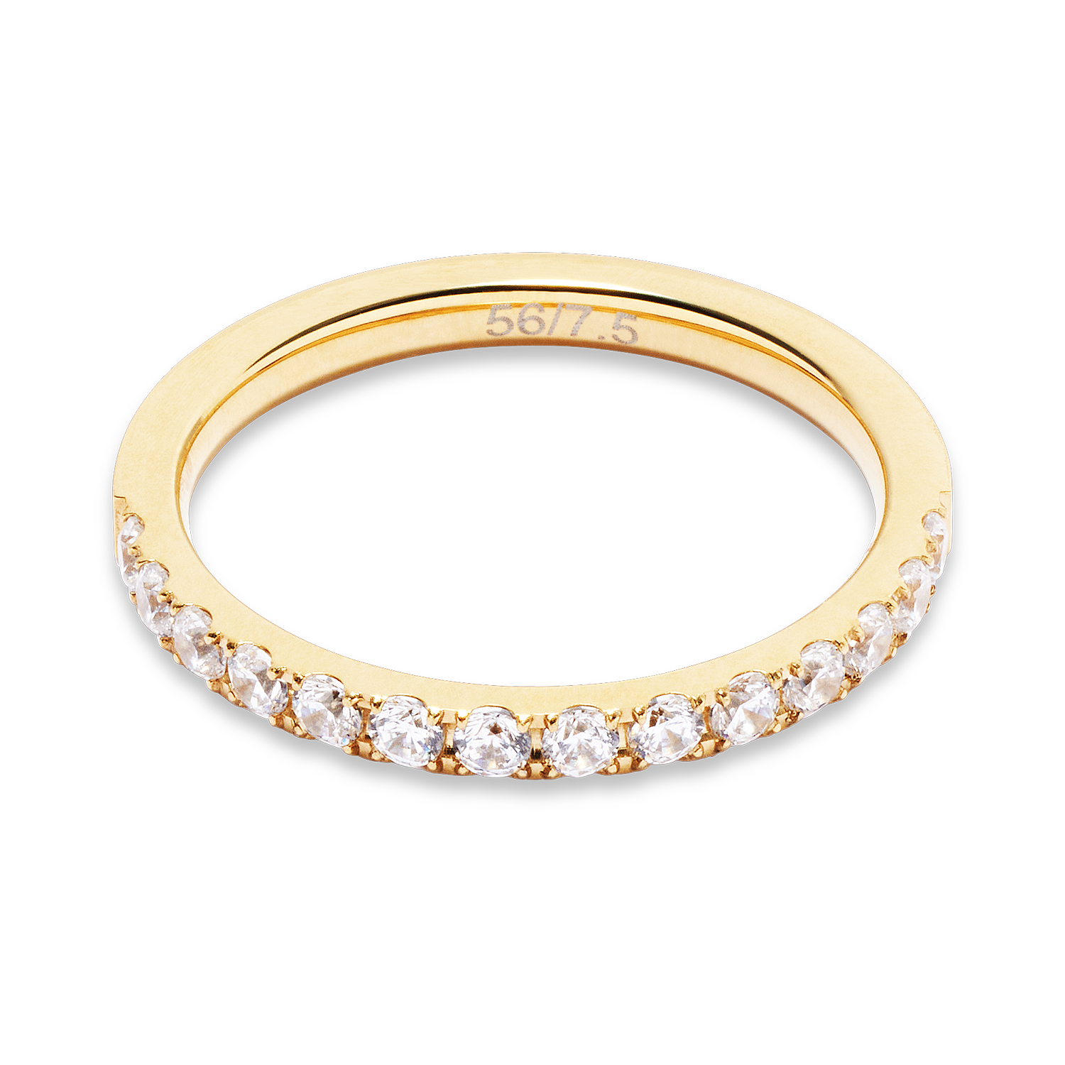 Anello Eternal Love oro-cristallo