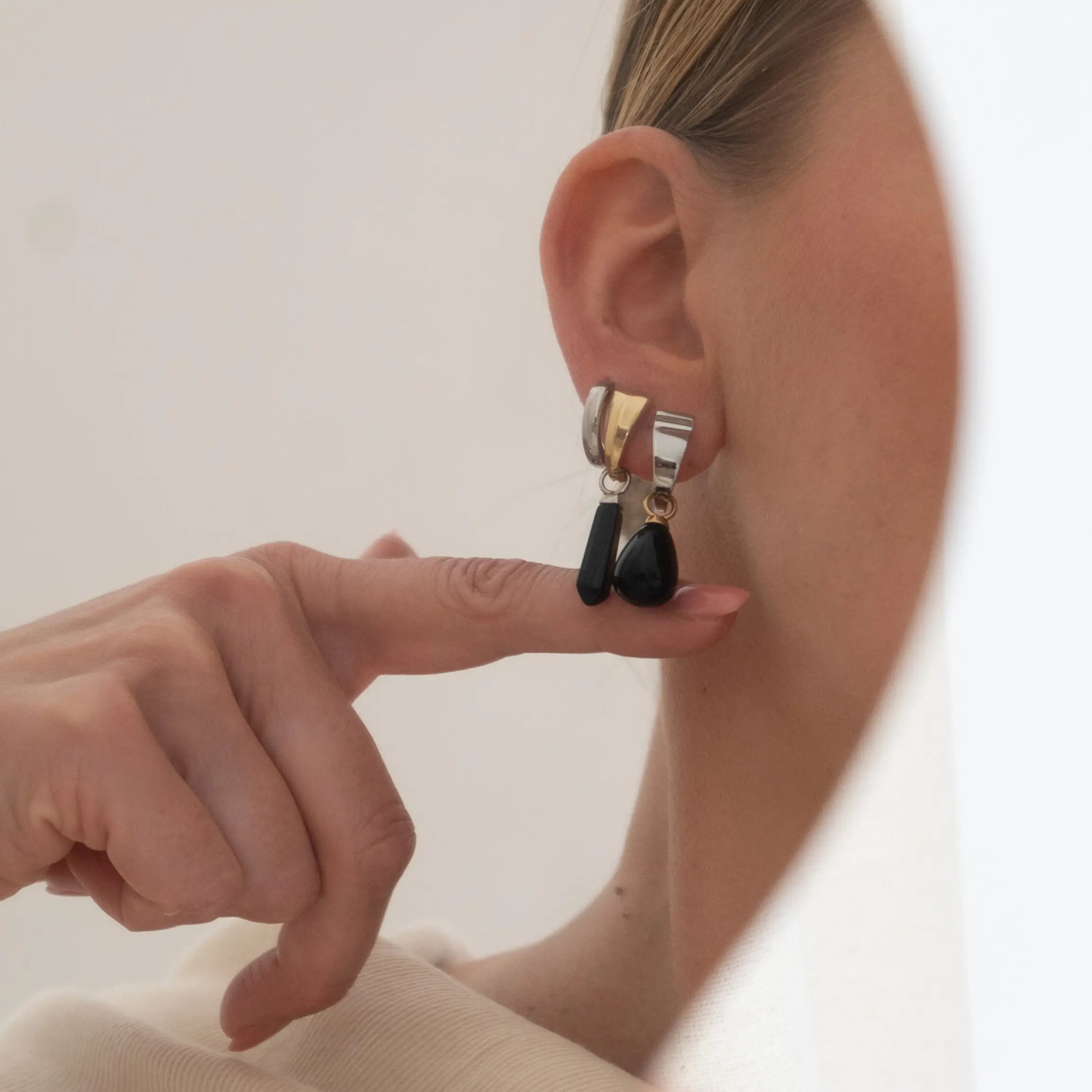 EAR ME UP Creole Contour Argento