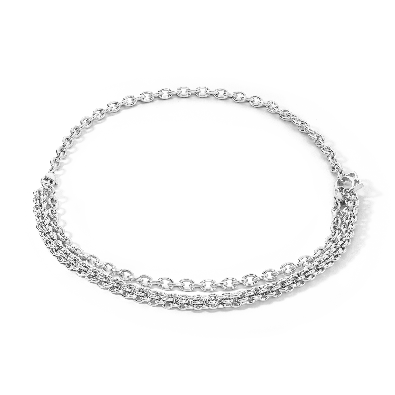 Collana Mesh Chain argento