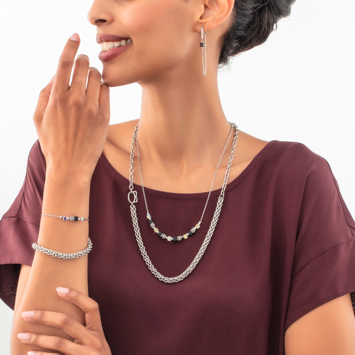 Bracciale Mesh Chain argento