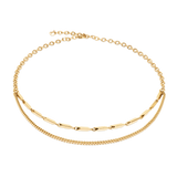 Collana Twisted Layers oro