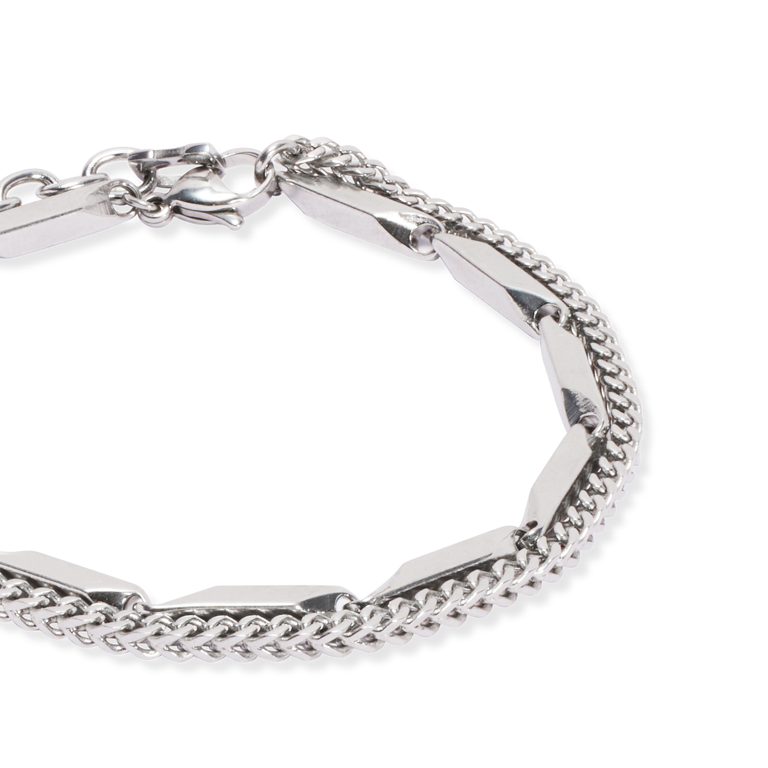 Bracciale Twisted Layers argento