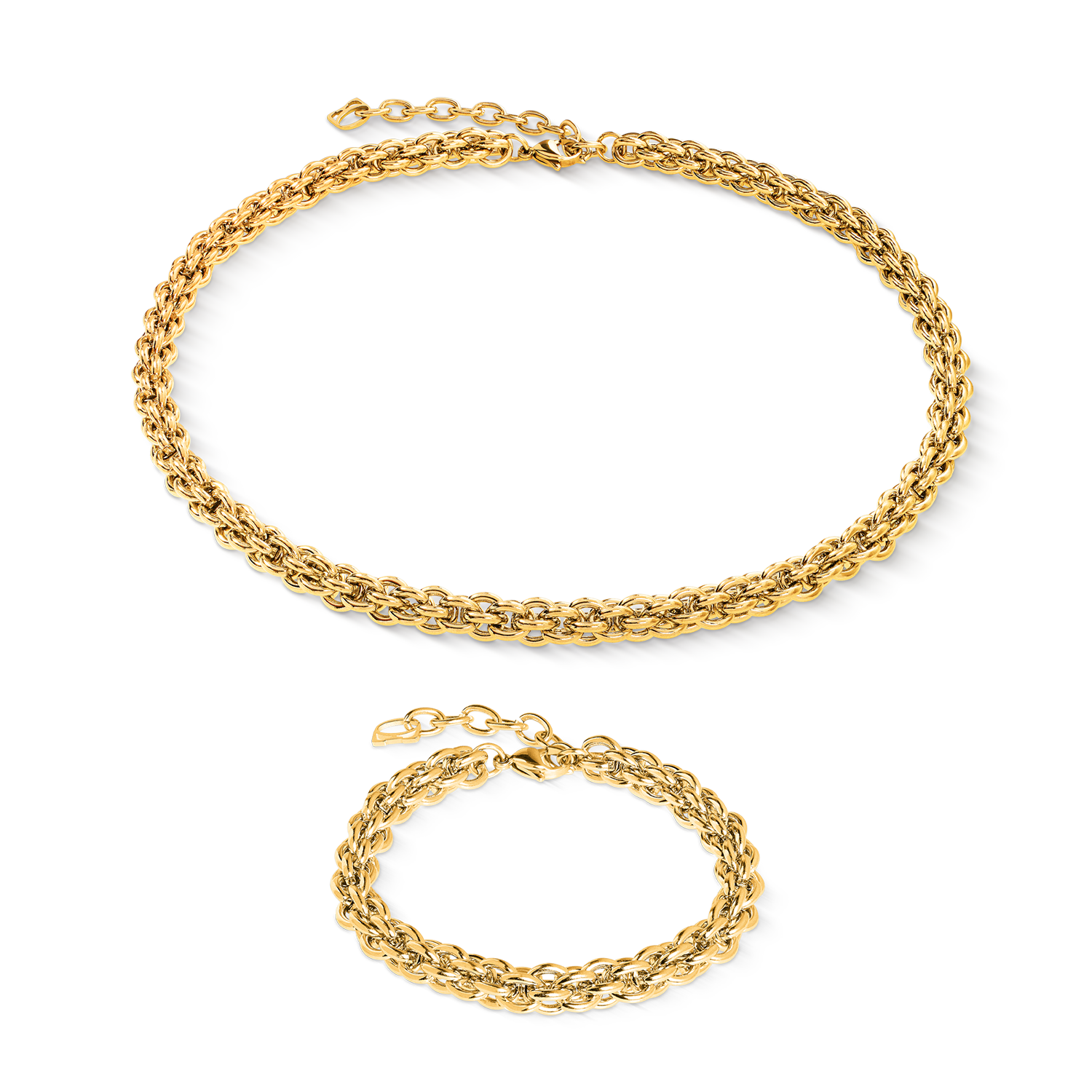 Collana Mesh Chain Classic oro