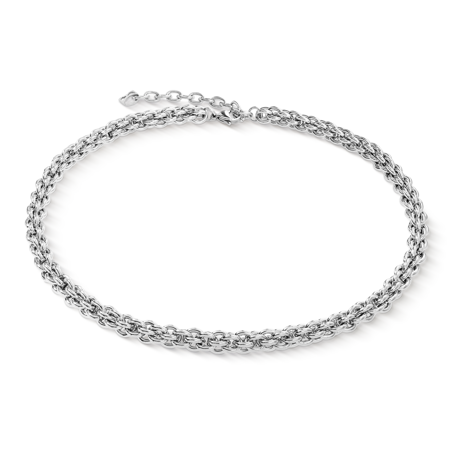 Collana Mesh Chain Classic argento